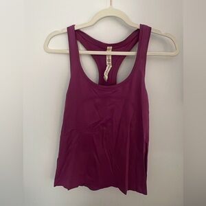 Lululemon Athletica Magenta Tank Top